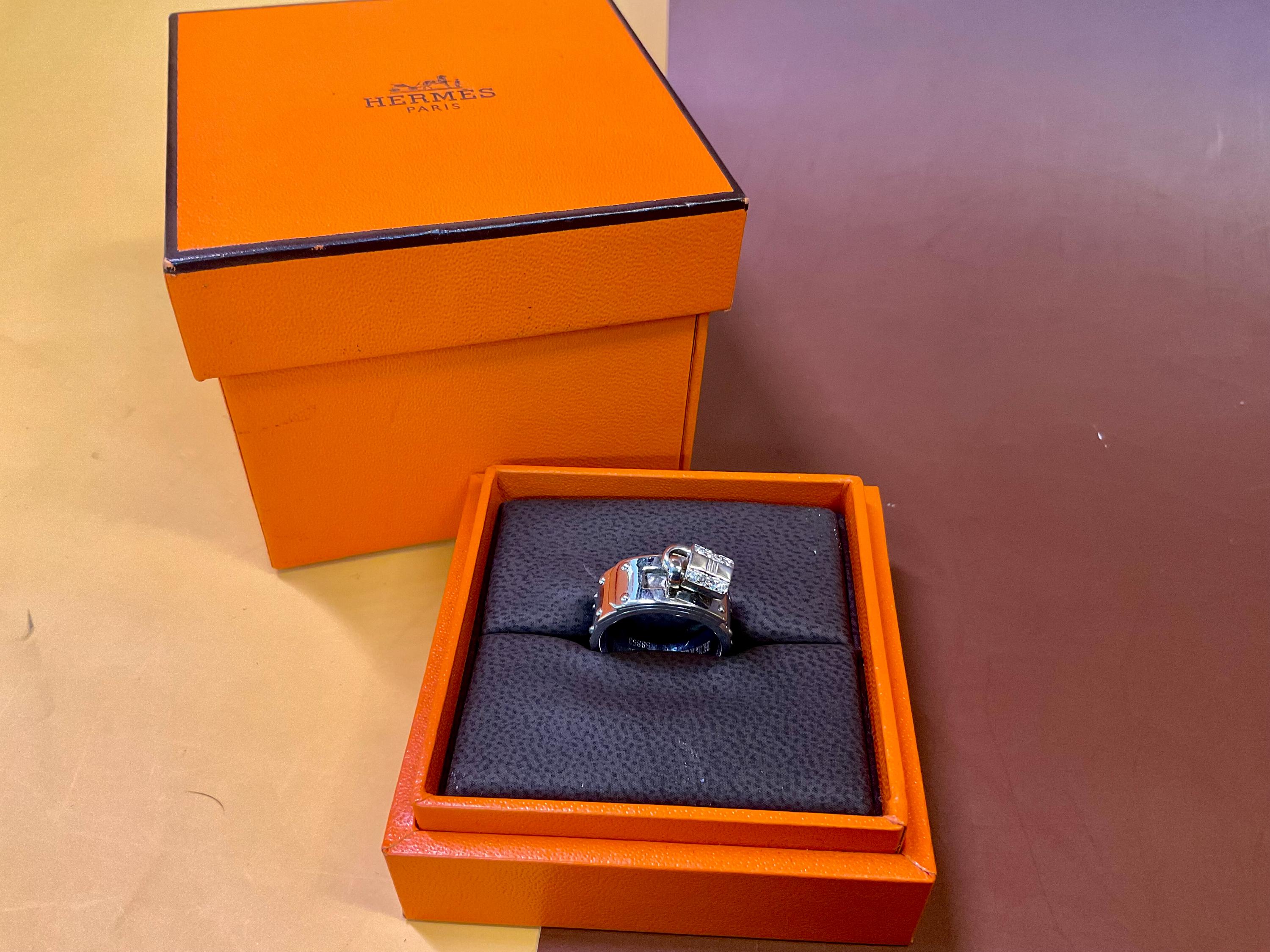アクセサリー Hermes HERMES エルメス セリエ ネックレス K18ホワイトゴールド