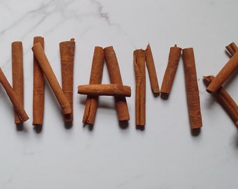 Cinnamon sticks,