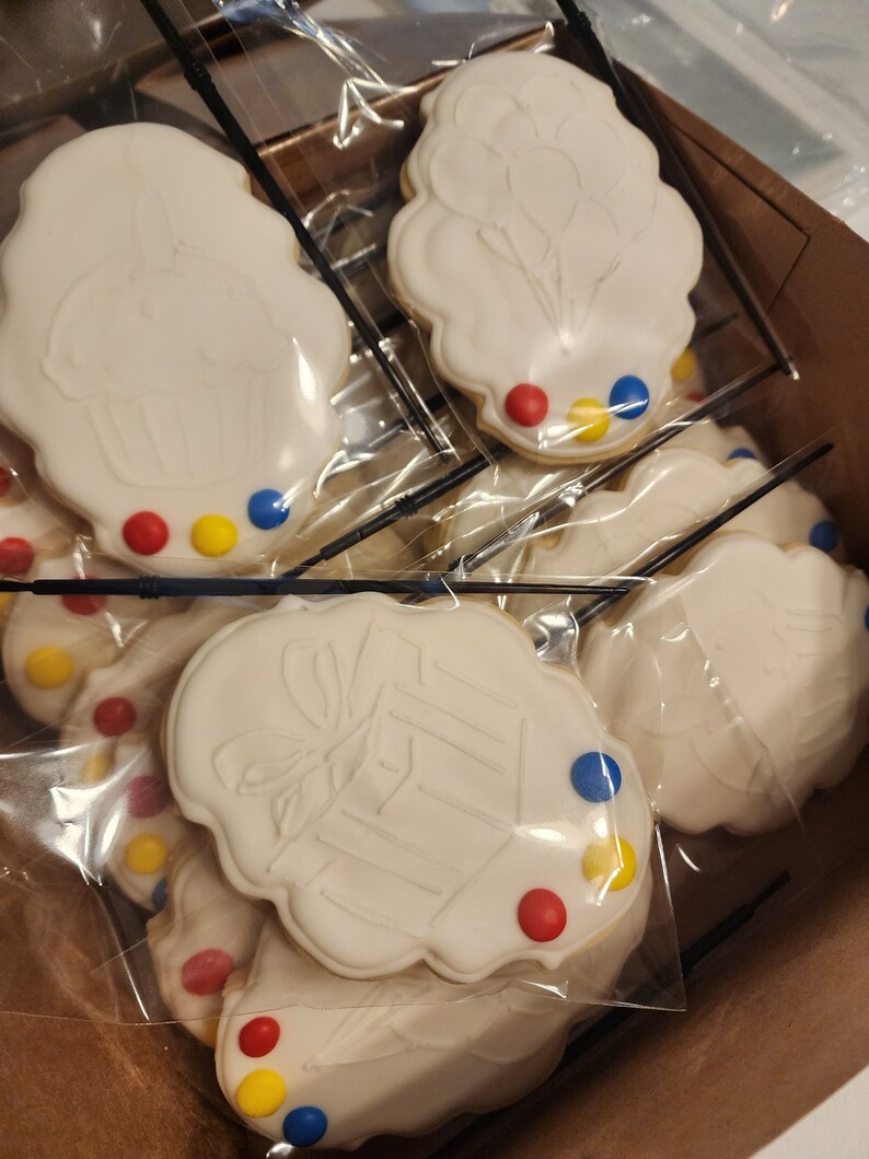 Paint Your Own Cookies Etsy