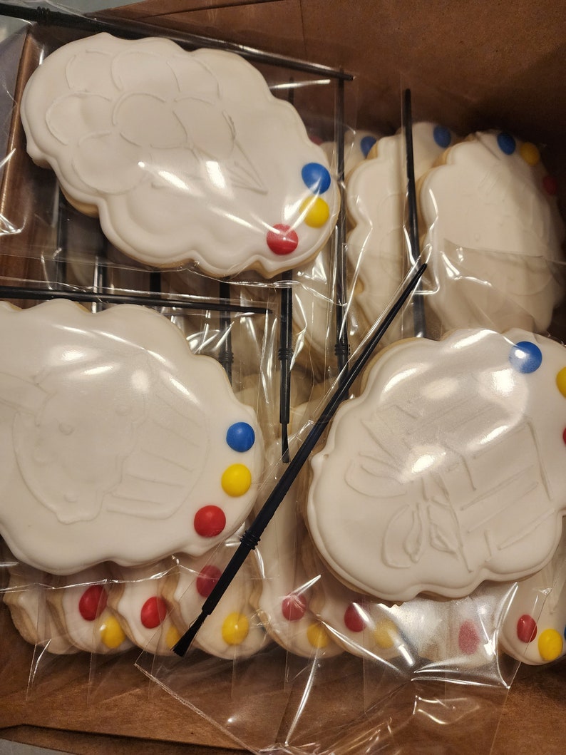Paint Your Own Cookies Etsy