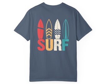Vintage Surfboard Tee: Retro Beach T-Shirt