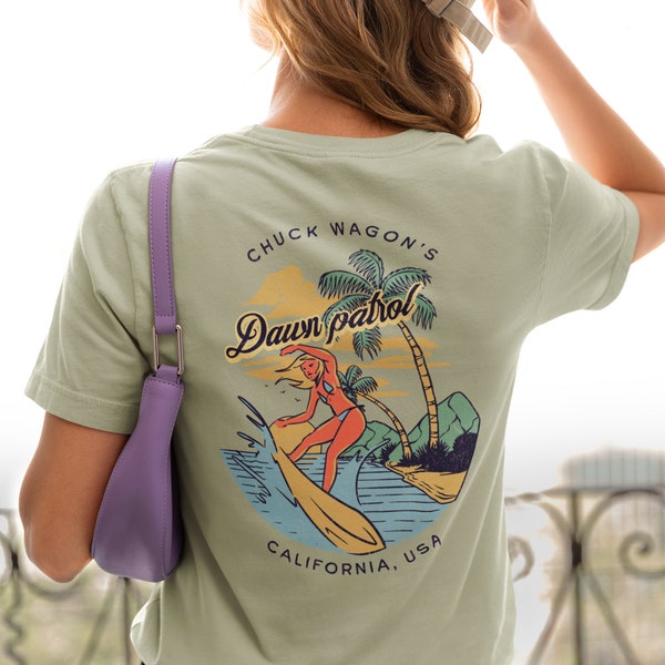 Vintage Style Surf Shop Tee