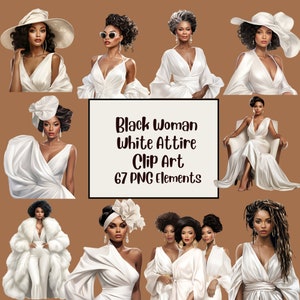 Clipart femme noire à la mode, belle femme noire bien roulée, clipart noir, patron femme, lot afro-américain, chignon afro, femme de bureau