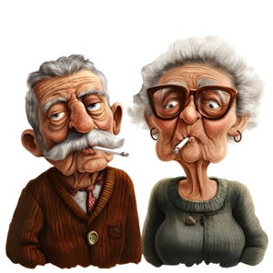 Imágenes prediseñadas de pareja de ancianos divertida, imágenes prediseñadas de ancianos, imágenes prediseñadas de abuelos, imágenes prediseñadas de ancianas, personas mayores divertidas, ancianas divertidas, linda pareja de ancianos