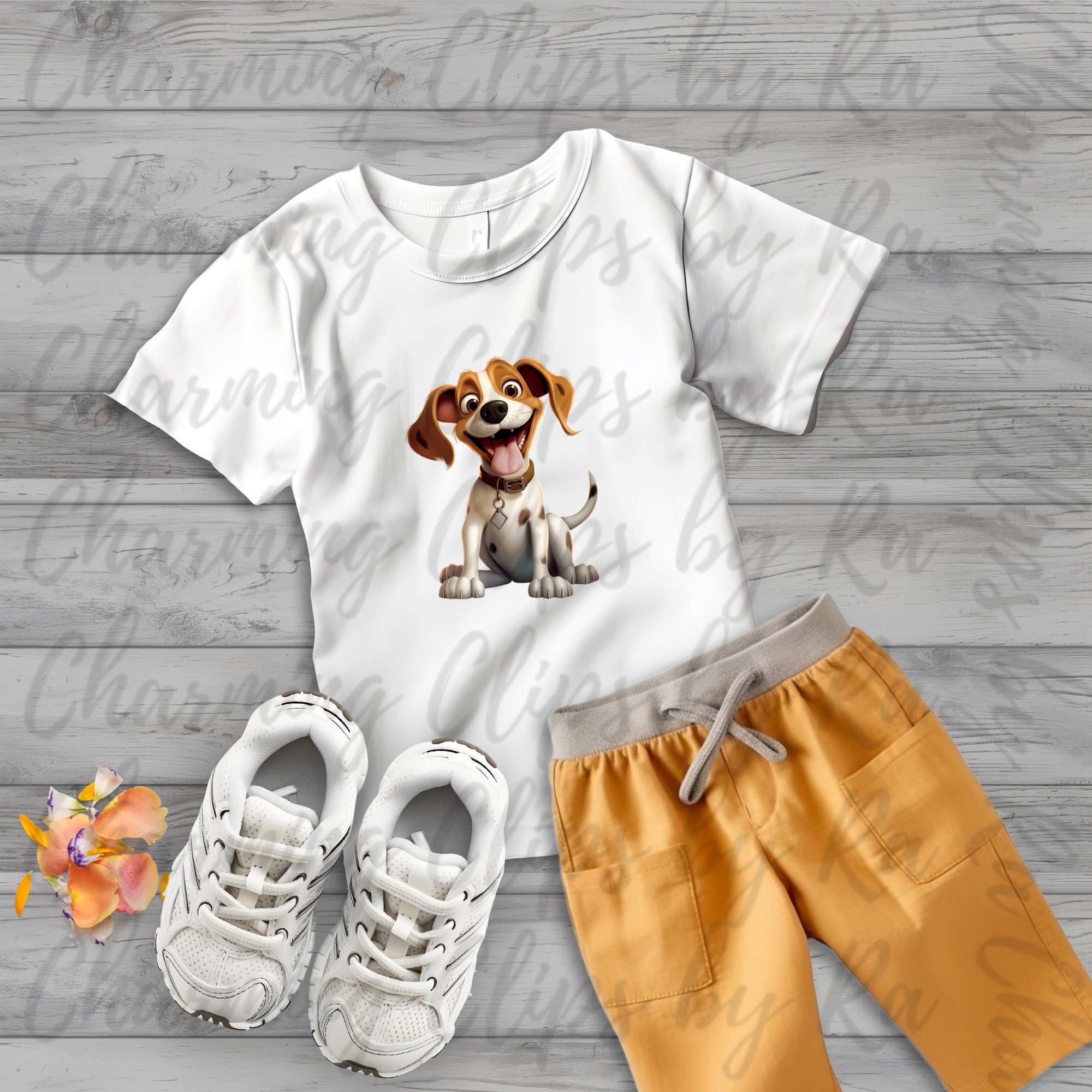 Quirky Dog Clipart | Whimsical Dogs Clip Art | Funny Dogs | Cartoon ...