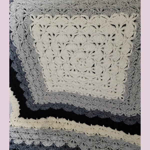 Handmade Crocheted Baby Blanket