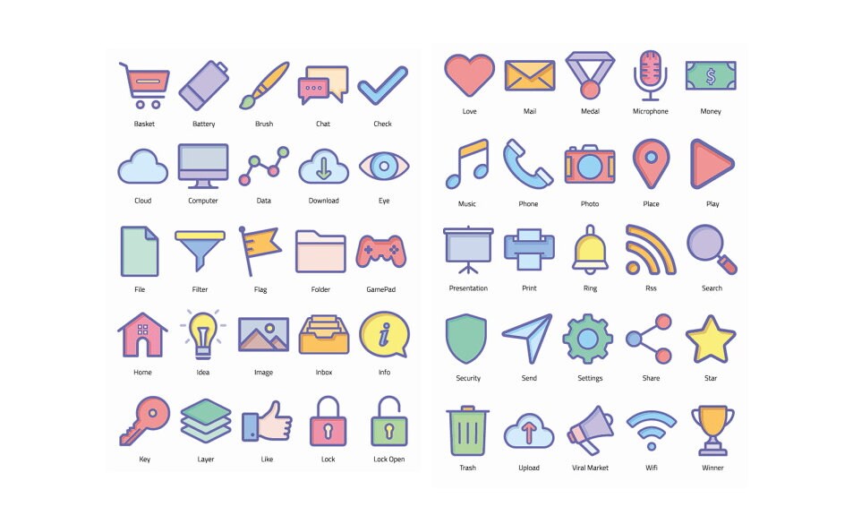 Update 17000+ Mega Big Bundle Iconset Template Icon Set,bundle Pack ...