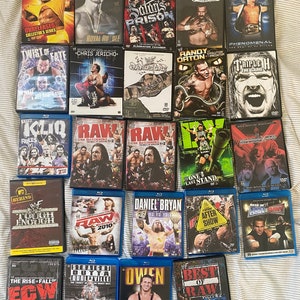 23 rare WWE dvd lot blu-ray included