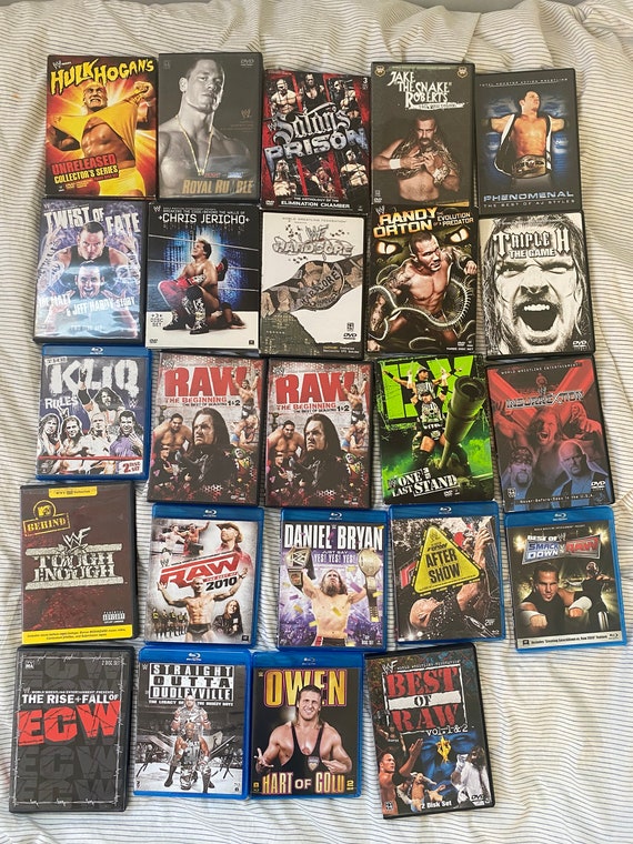 23 Rare WWE Dvd Lot Blu-ray Included - Etsy