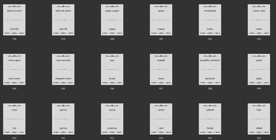 3288 Most Common Spanish to English Words Flashcards | Language Learning | Spanish Class | Printable Downloads | Spanish English FlashCards