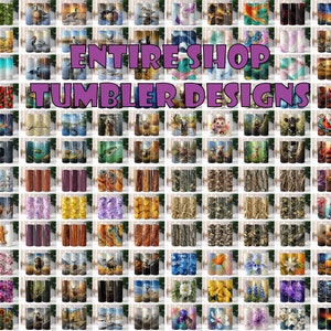 Entire Store Tumbler Wraps, Exclusive Wraps Included, Lifetime Access Unlimited Downloads Sublimation Designs, Past and Future Designs 20oz