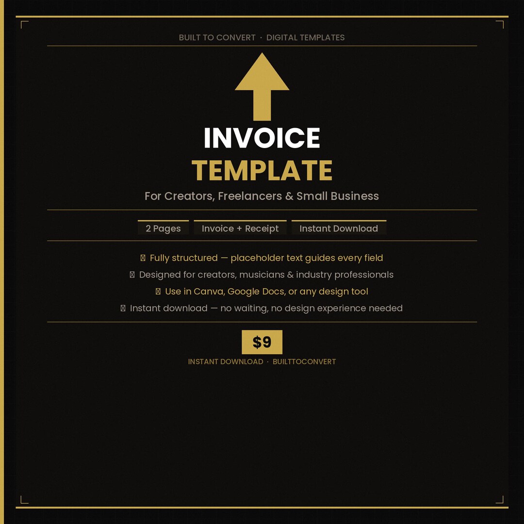 Invoice File.pdf Professional Invoice Template for Creators, Freelancers (PDF Download ...