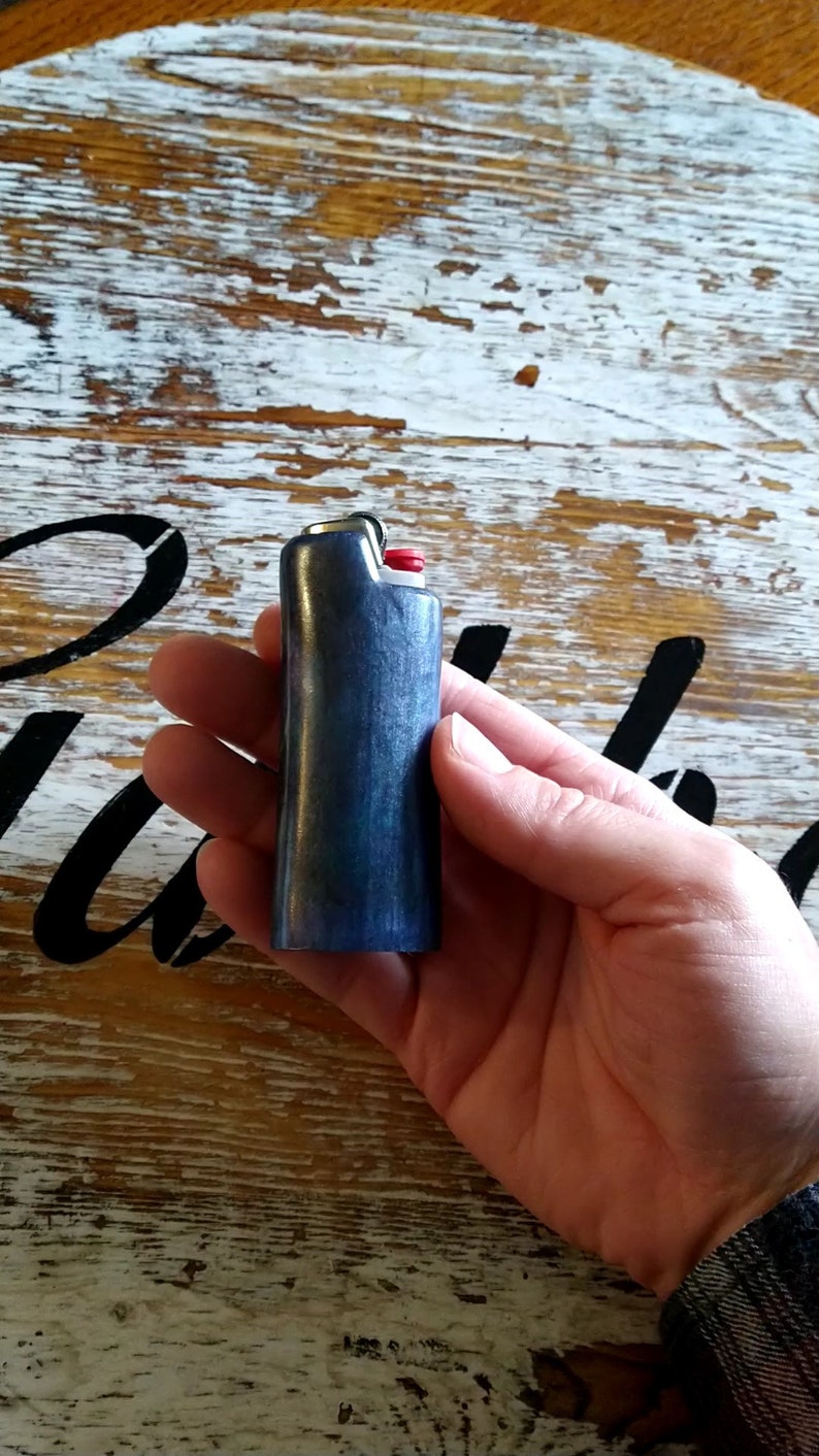 Handmade Lighter Case for Bic Lighters. Multiple Colors. Resin