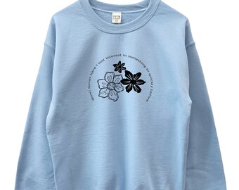 Wow! Never Have I Lost Interest in Something So Quickly Before Unisex Crewneck Sweatshirt
