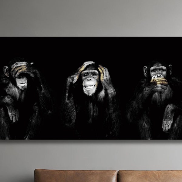 3 Wise Monkeys - Etsy