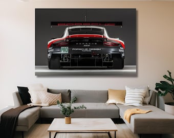 Porsche 911 Carrera Canvas Art,Porsche Wall Art,Living room Decor,Porsche Poster,Porsche,Sport Car decor Ready To Hang Gift for Boy