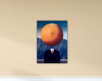 ルネ・マグリット作「偽りの鏡」（1928年）キャンバス|オリジナル