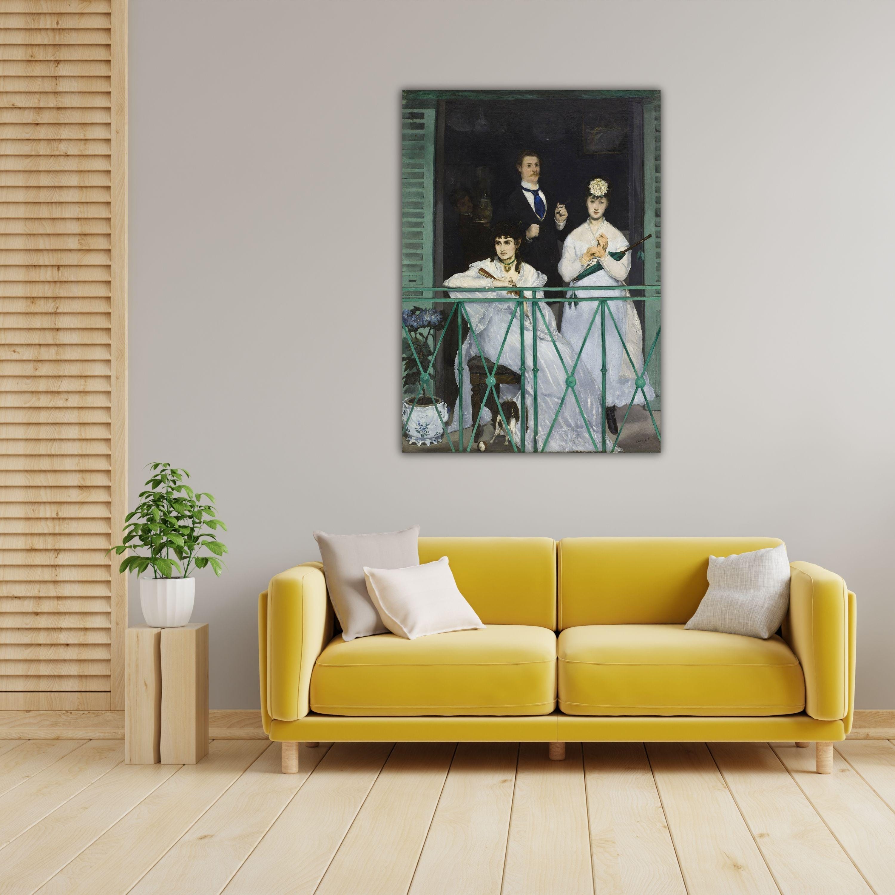 Edouard Manet the Balcony 1869 Poster Vintage French Art Wall Decor ...