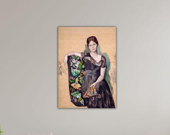 パブロ・ピカソ：肘掛け椅子に座るオルガの肖像（1917-18年