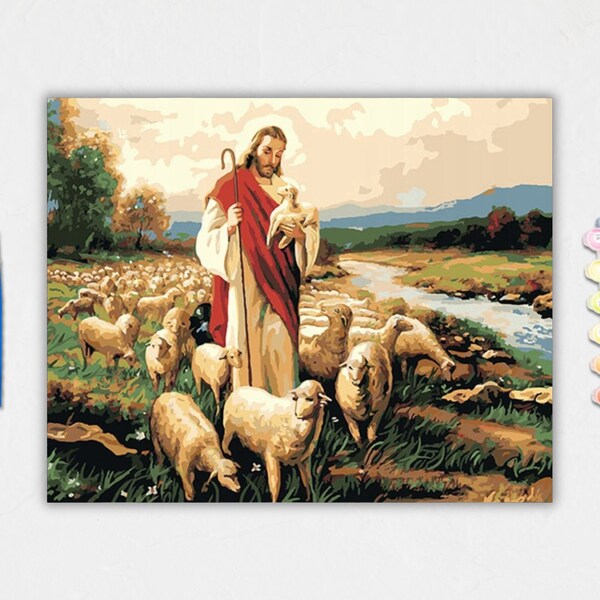 Religious Paint by Number Etsy