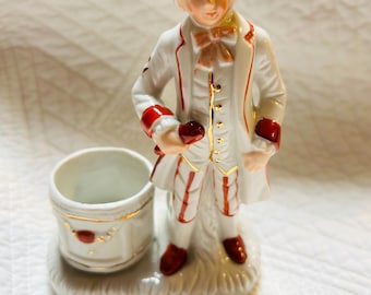 ヴィンテージ・バロック磁器の置物：ピアノを弾く男女 - Etsy 日本