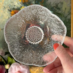 Cristal D’Arques | Marina Bowls | Set of 2 | Textured Crystal | French Vintage Glassware