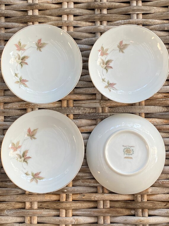 Exquisite Royal Ceramics Japan 751 Benita Side Dishes | Set of 4
