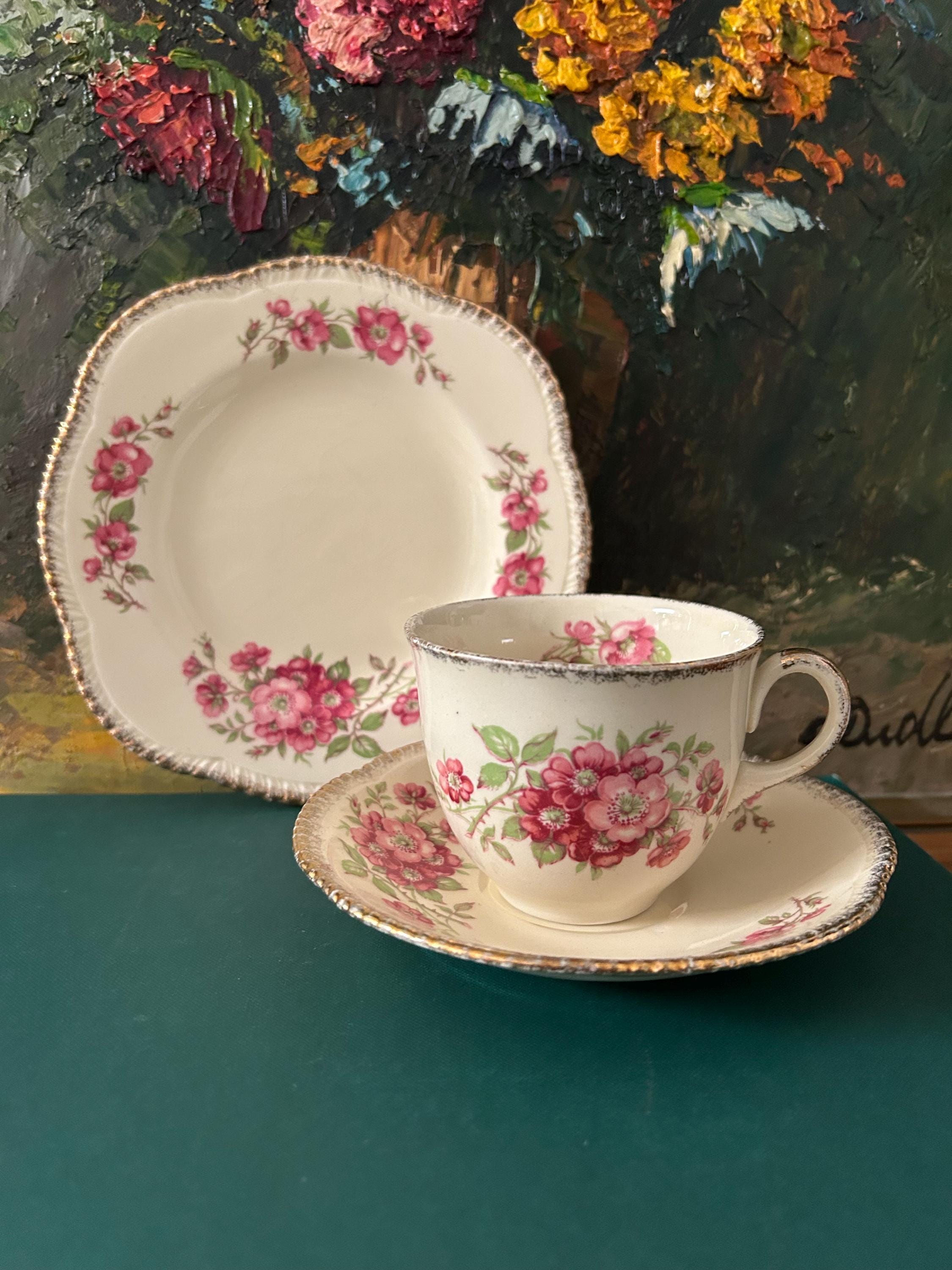 Woods Ivory Ware England | ティーカップ、ソーサー、プレート
