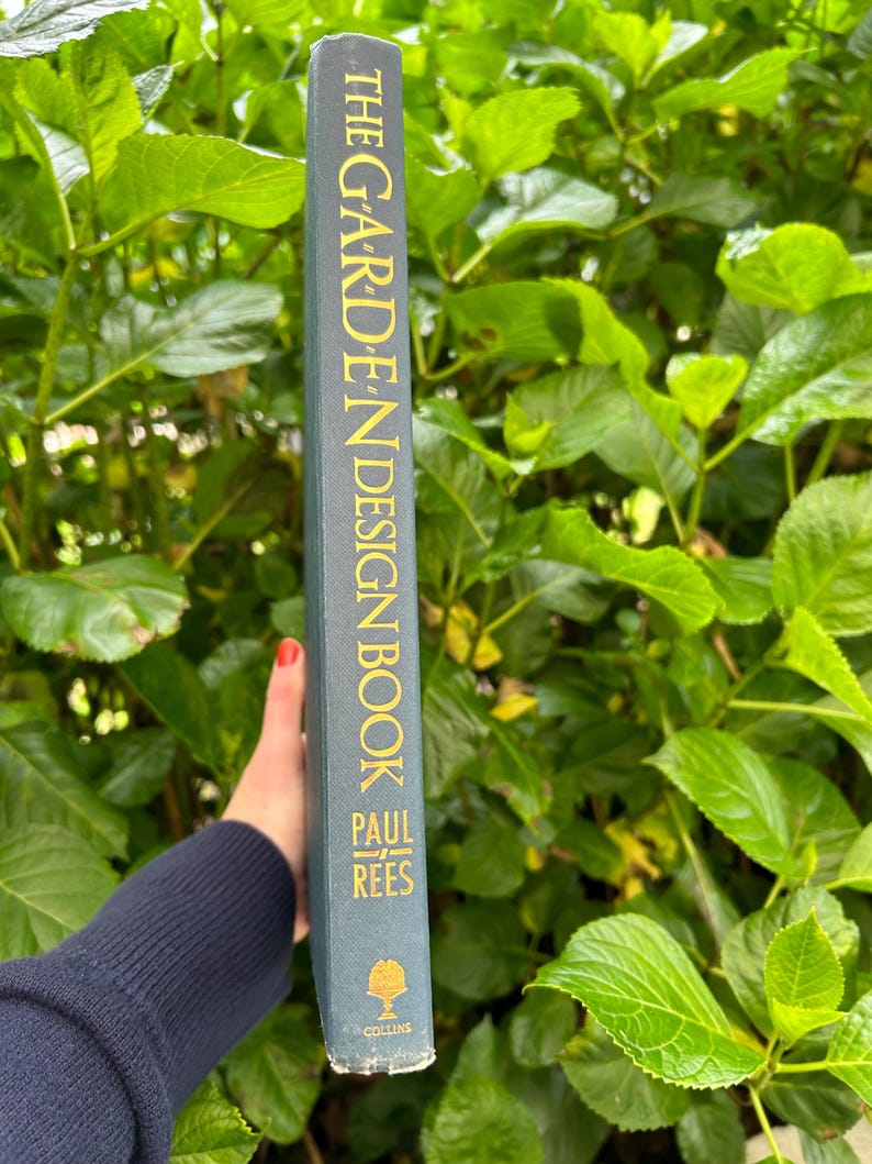 The Garden Design Book 1988 Edition Hardcover With Dust Jacket Anthony
