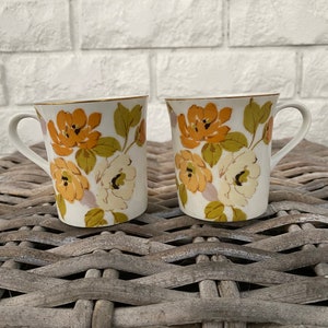 Retro Set of 2 Cups | Embrace Nostalgia | RC Royalty Series by Yamato | Vintage