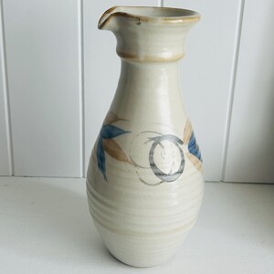Handcrafted ETTAMOGAH Pottery Carafe | Australian Stoneware Jug | The Pub Pottery, Lavington NSW | Vintage 1980s