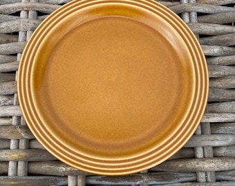 Hornsea &quot;Saffron&quot; Side  Plates by John Clappison | Set of 2 |  1976 English Pottery | Discontinued Collection | Vintage Dinnerware