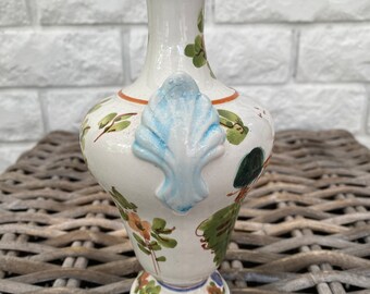 イタリア製 LUXARDO 磁器製 花瓶 | 1972年ヴィンテージ | 手描きの村の