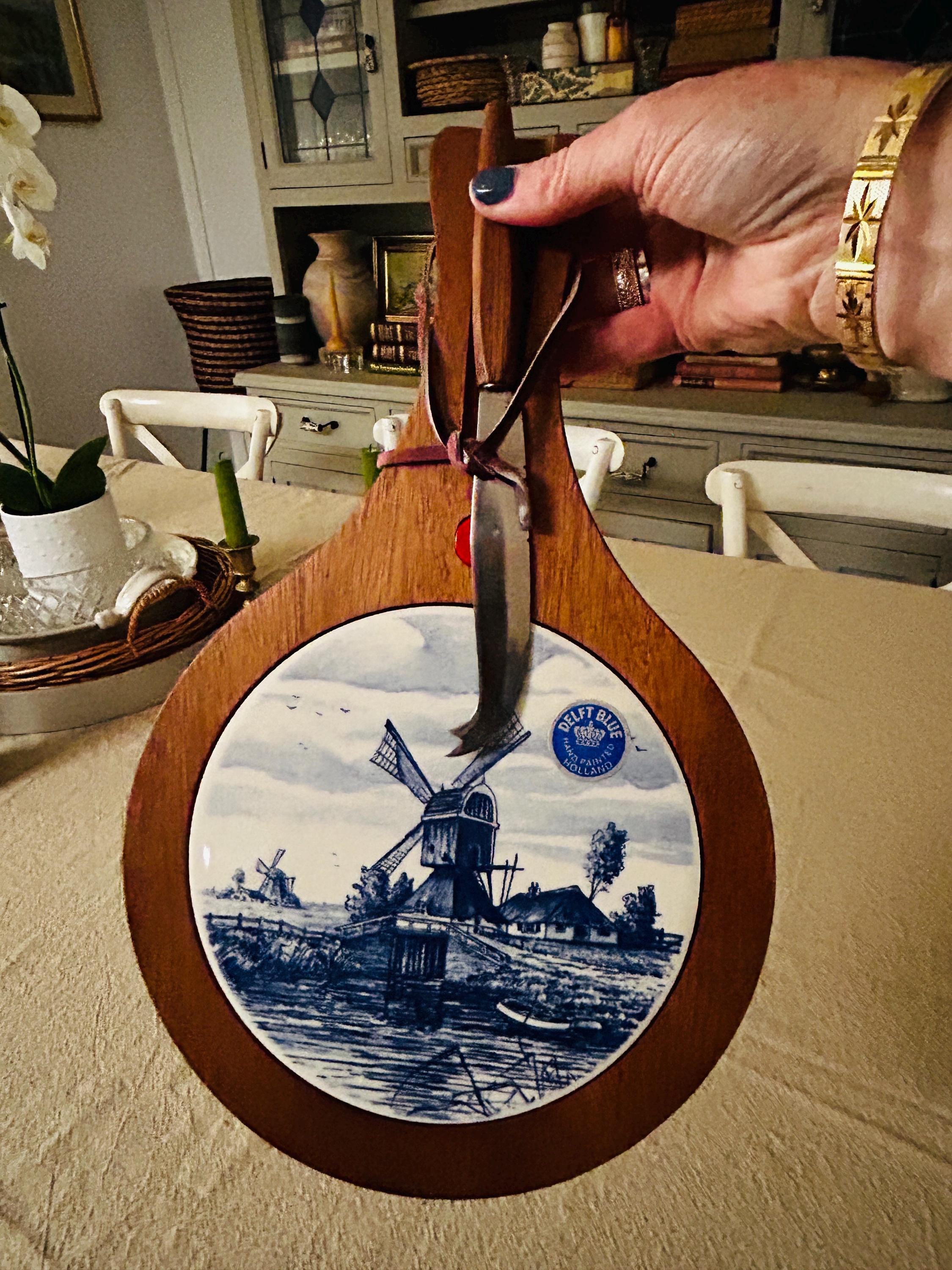 アンティーク イギリス パイン ブレッド＆チーズボード ハンドカーヴィング Vintage Dutch Cheese Board - Etsy