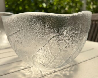 kosta boda sweden希少ヴィンテージらリーフボウル kosta boda sweden希少ヴィンテージらリーフボウル