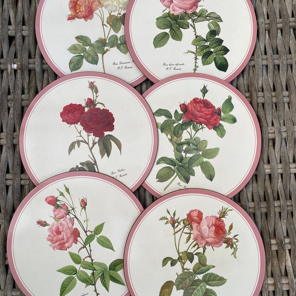 Round Cork Backed Placemats Etsy Australia