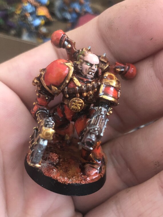 Khorne Berzerkers , Angry Space Warriors , Chaos Space Khorne Berzerkers , Angry Space Warriors , Chaos Space