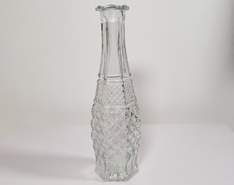 Vintage Anchor Hocking Wexford 9&quot; Bud Vase