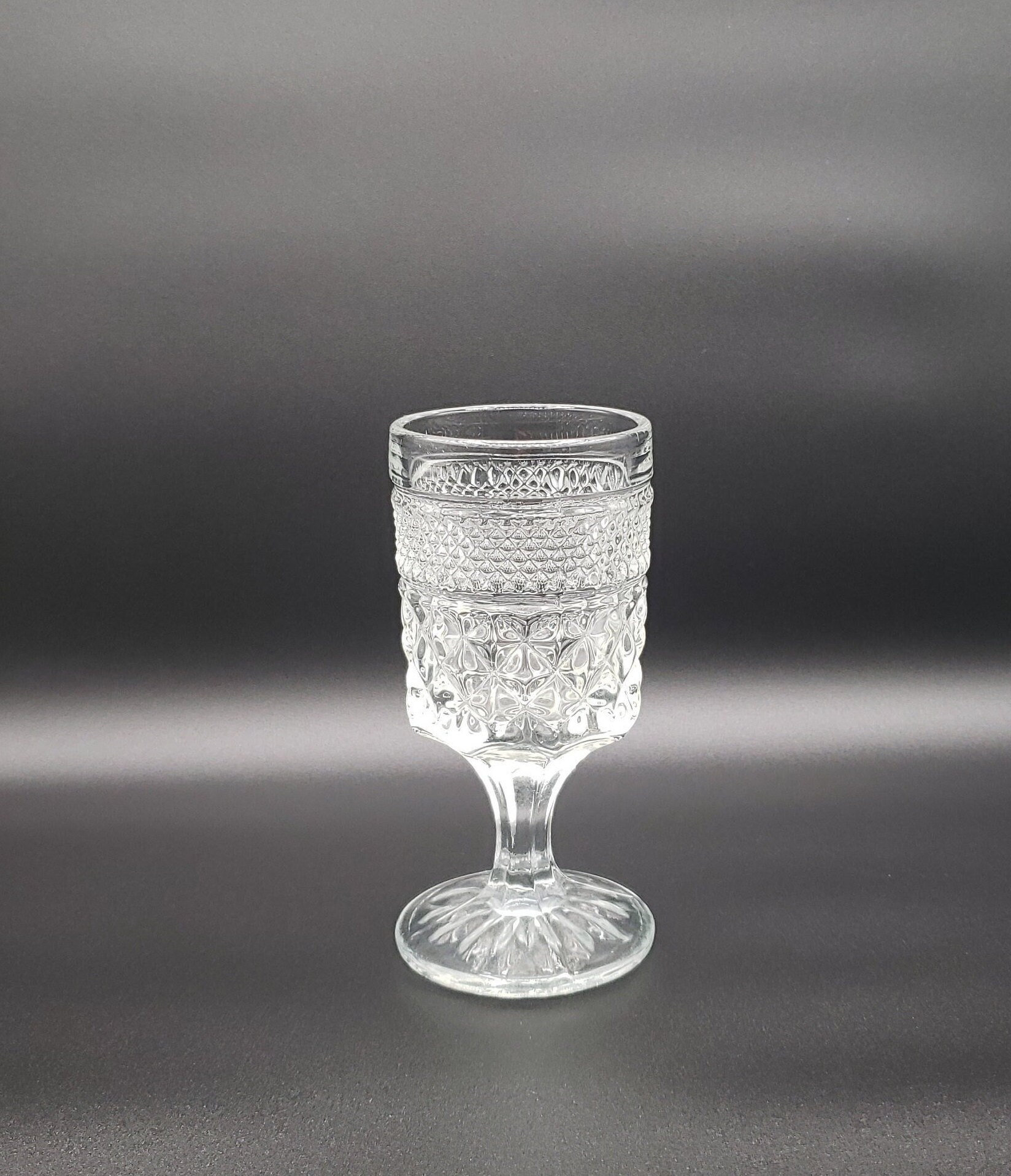 Vintage Anchor Hocking Wexford Claret Glass, Wine Glass, Sherry Glass