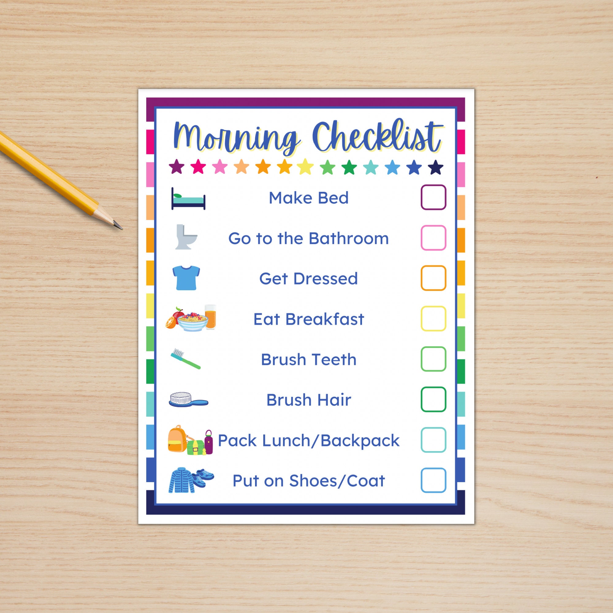 morning-checklist-for-kids-printable-visual-schedule-for-kids-daily