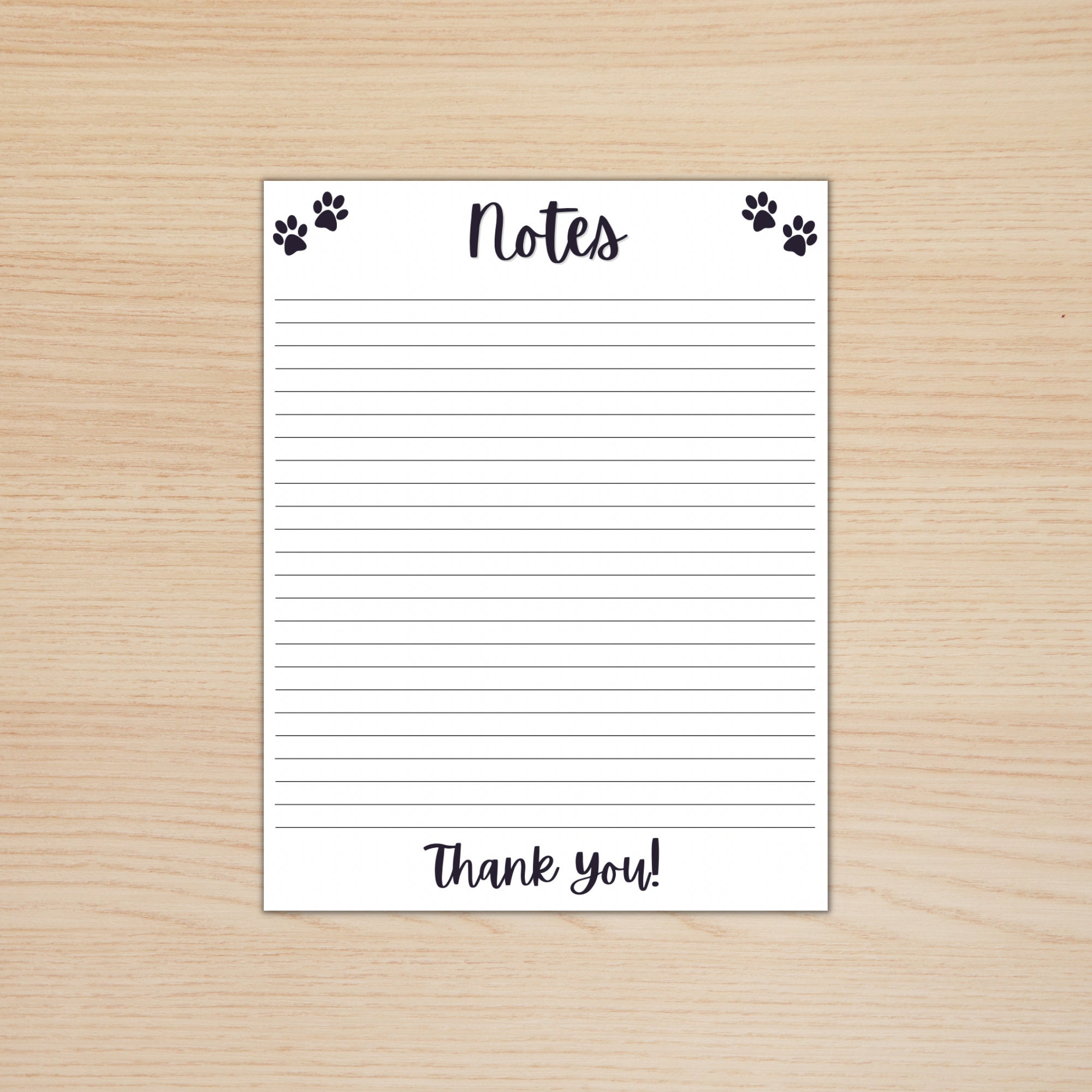 Pet Sitter Notes, Dog Care Information, Pet Sitting Instructions ...