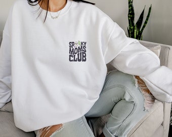 Chemise fantasmagorique du club des mamans, chemise maman effrayante, chemise d'Halloween pour maman, chemise fête d'Halloween pour les mamans, t-shirts d'Halloween pour maman, cadeau maman, sweat-shirt maman