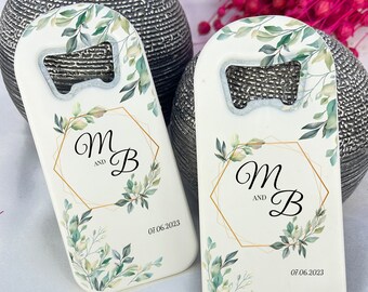 Favor de boda abridor de botellas, regalos personalizados, favores de despedida de soltera, favores de agradecimiento