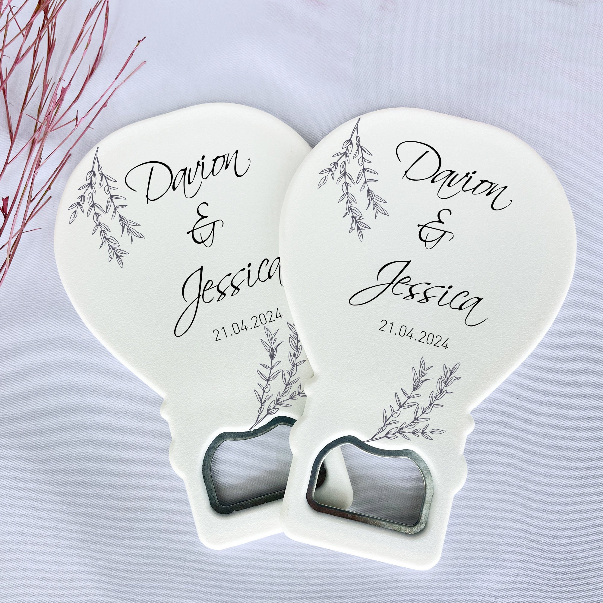 50 Pcs. Wedding Favors, Bottle Opener Wedding Favor, Wedding Favors for Guests in Bulk, Personalized Wedding Gifts, Bridal Shower Favors