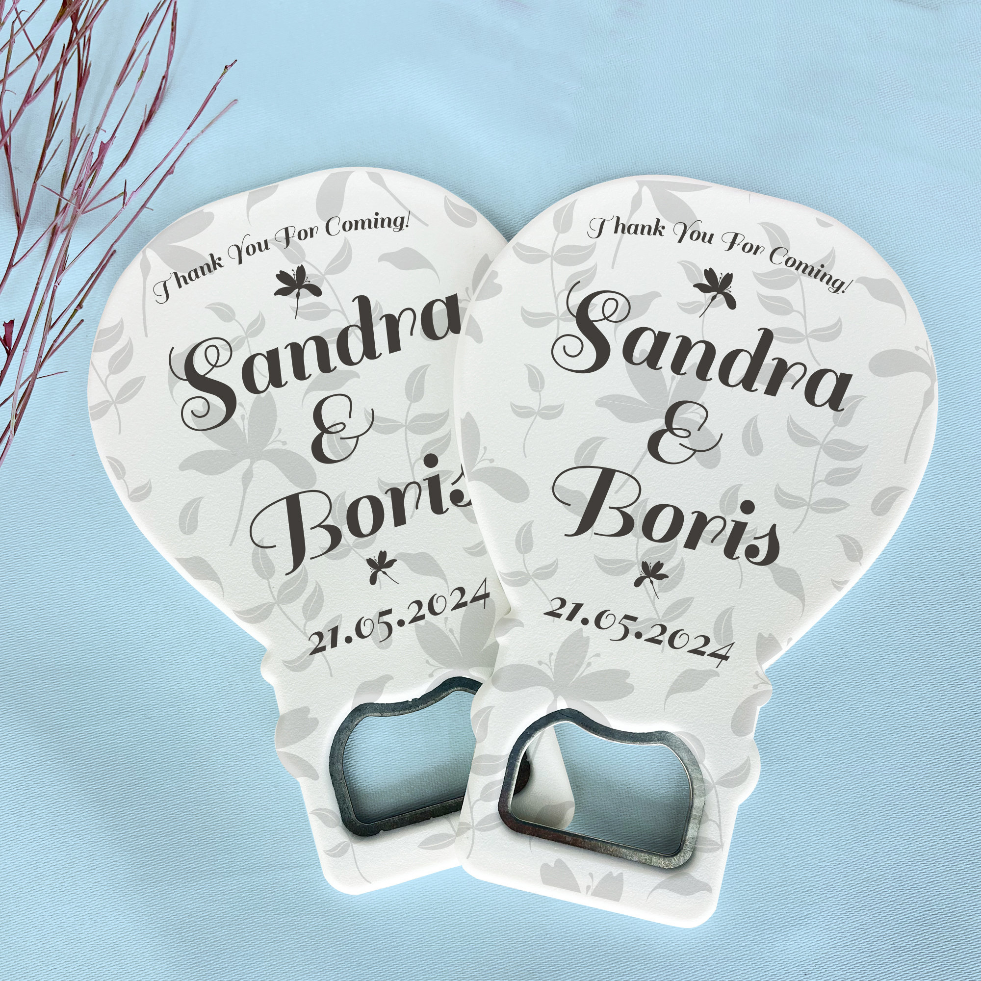 50 Pcs. Wedding Favors, Bottle Opener Wedding Favor, Wedding Favors for Guests in Bulk, Personalized Wedding Gifts, Bridal Shower Favors