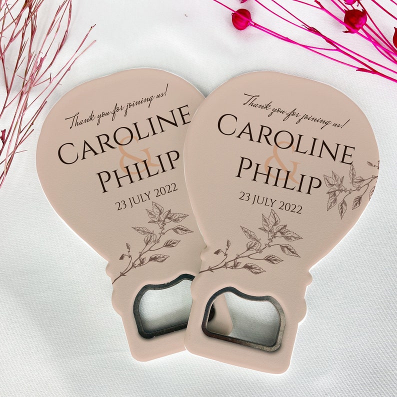 Bottle Opener Wedding Favor, Wedding Favors for Guests in Bulk, Personalized Wedding Gifts, Bridal Shower Favors, Wedding Favors image 2