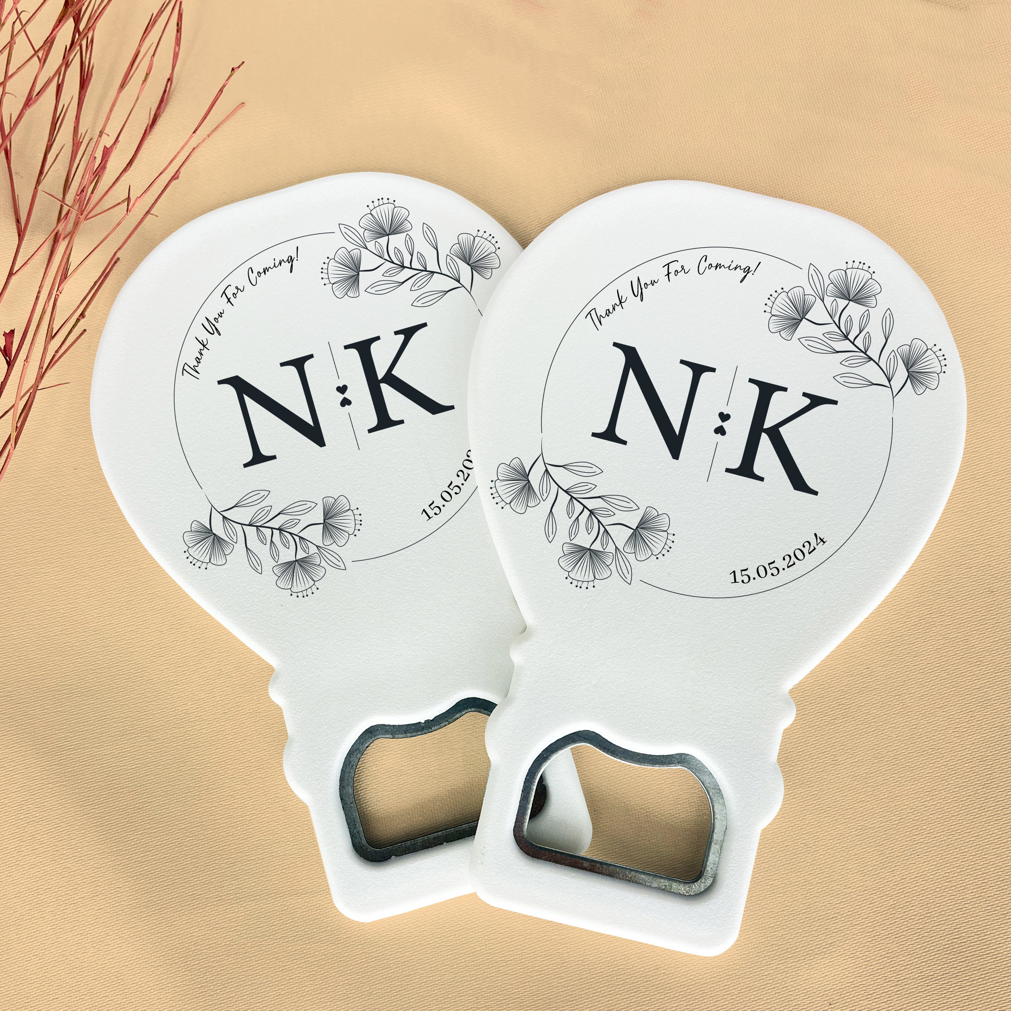 50 Pcs. Wedding Favors, Bottle Opener Wedding Favor, Wedding Favors for Guests in Bulk, Personalized Wedding Gifts, Bridal Shower Favors