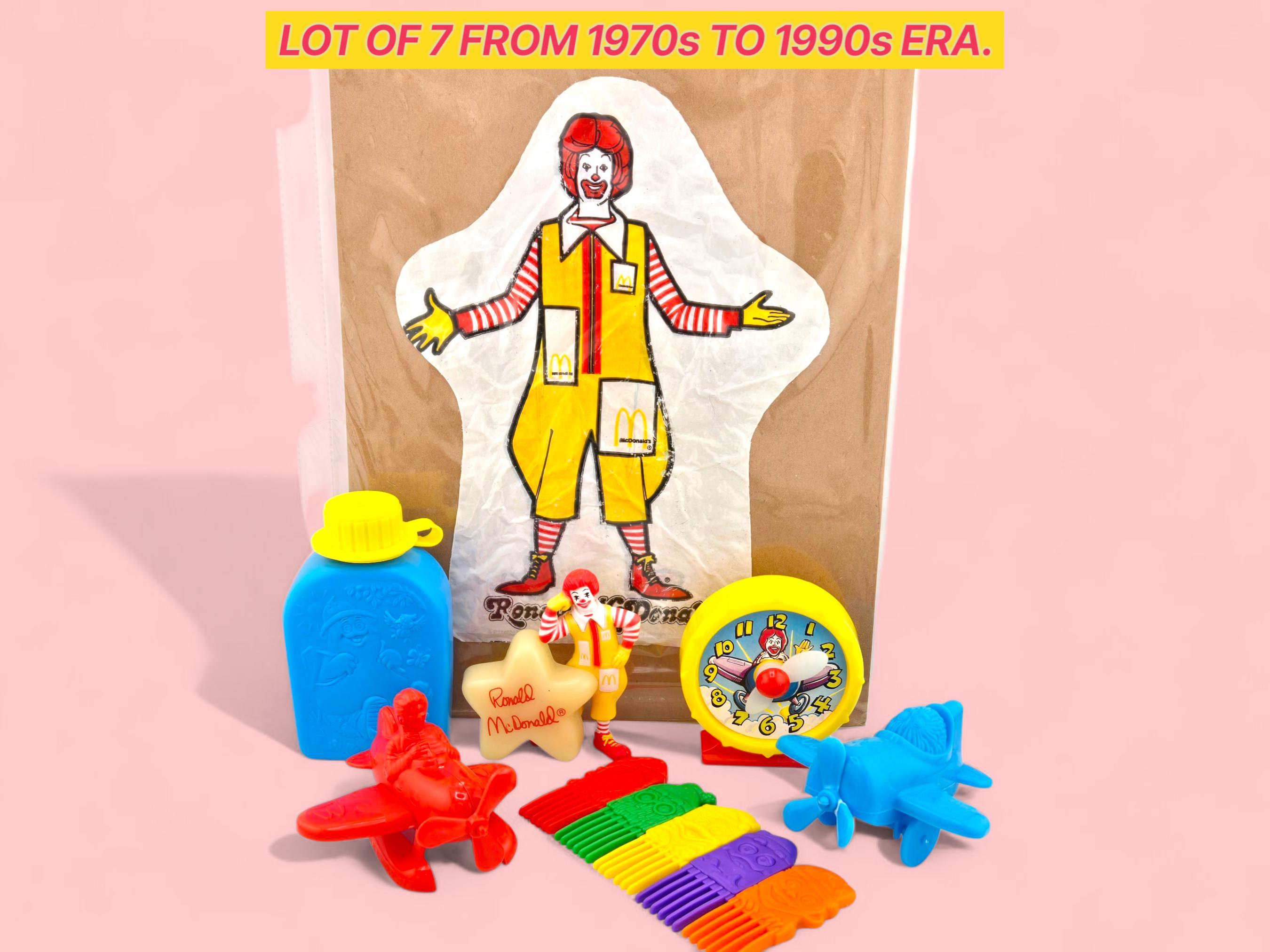 70年代 ロナルドマクドナルド レアグッズ セット McDonald's