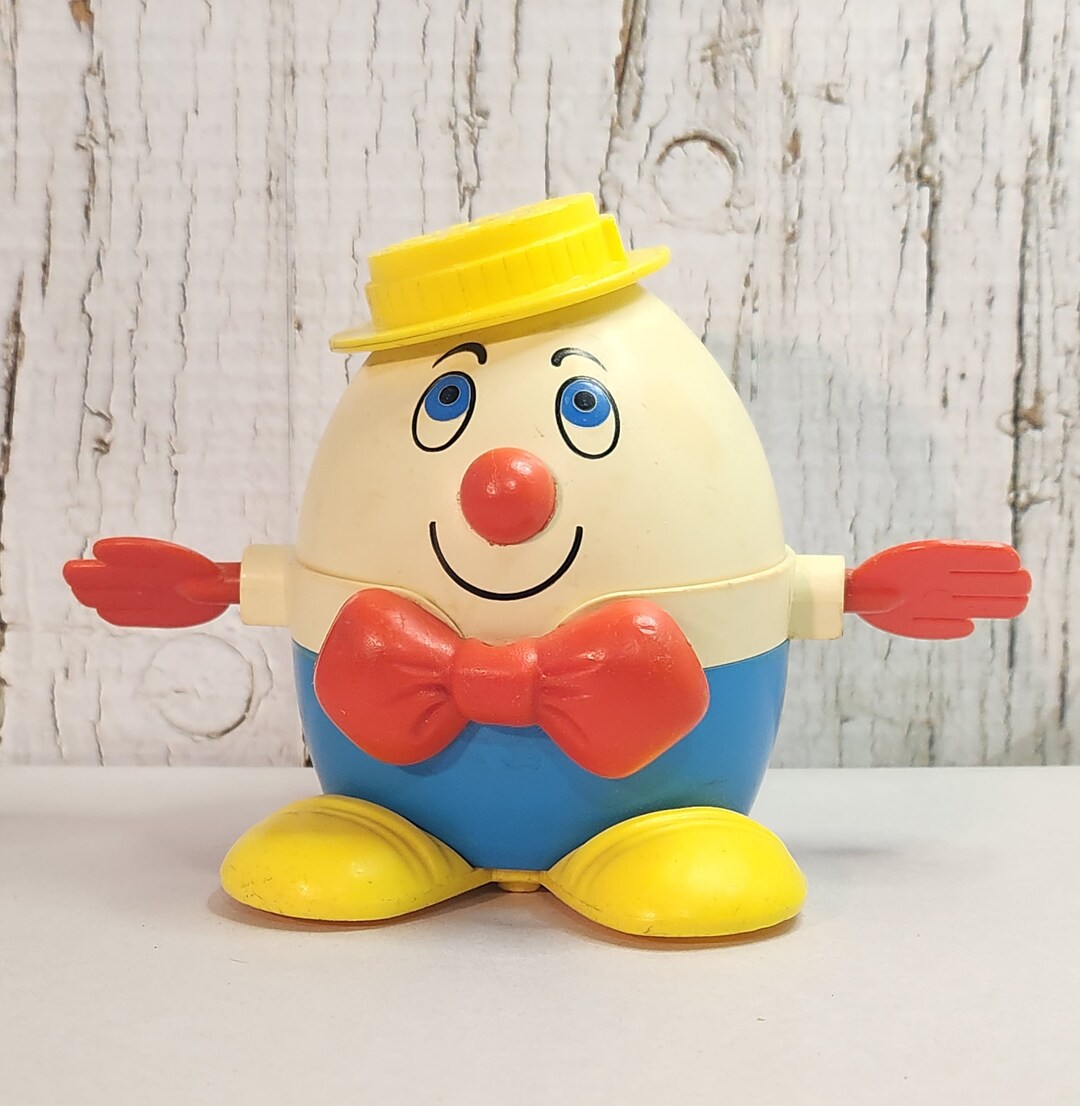 FISHERPRICE Vintage Humpty Dumpty Toy 1971 Original 736. the Hands