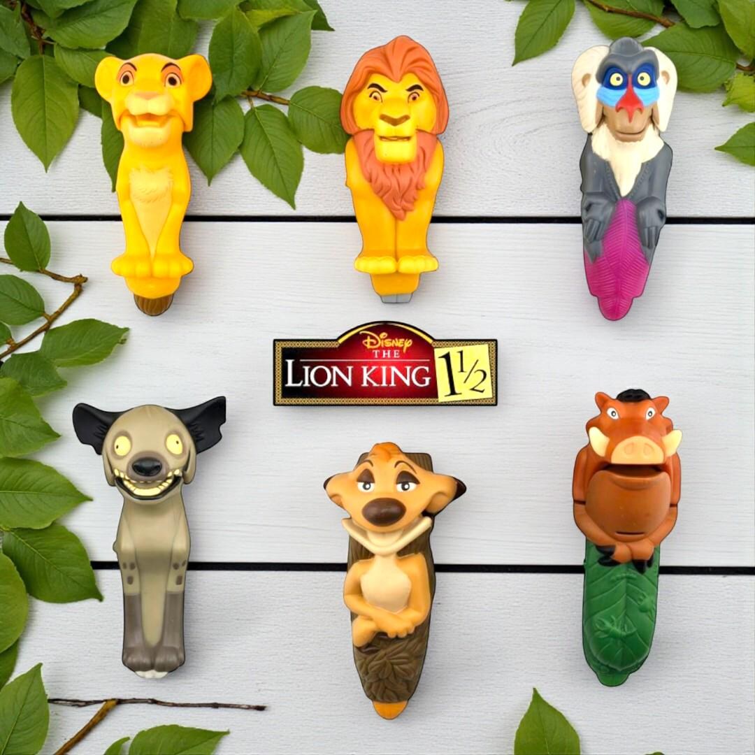 Disney Lion King Finger Puppets Set of 6 – Mcdonald’s Happy Meal 2003 ...